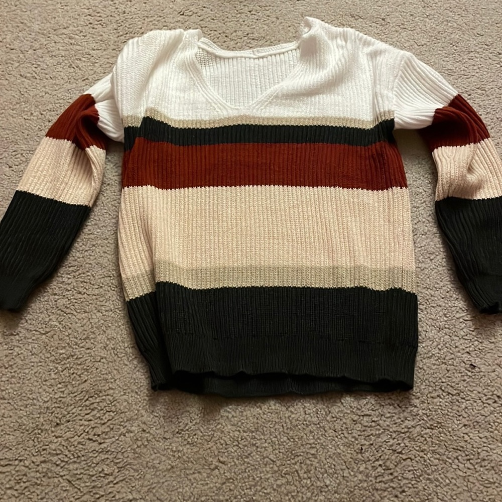 Stripped sweater